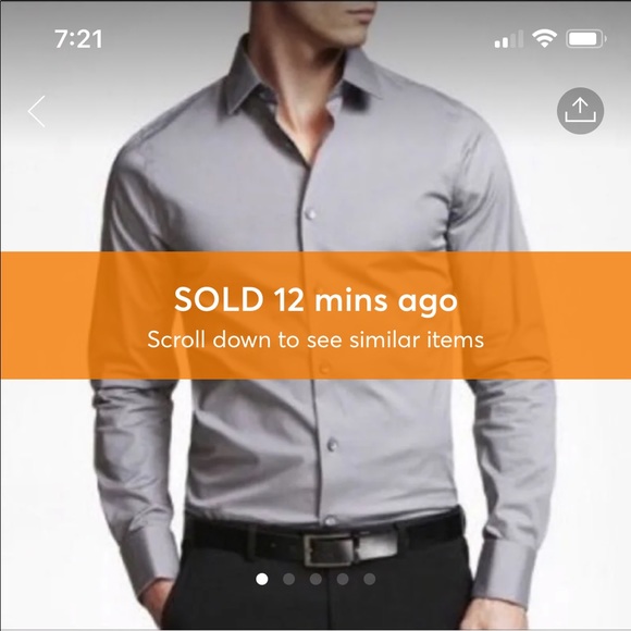 Express Other - Express Fitted 1MX Dress Shirt